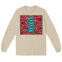Mushroom xoxo valentine's day pink roses and hearts Long Sleeve Tee - Jasminsmagicworld