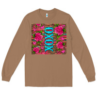 Toasted Coconut xoxo valentine's day pink roses and hearts Long Sleeve Tee - Jasminsmagicworld