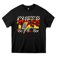Black cheer life Heavy Core Tee - texasbilliewilder