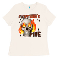 Bone everythings fine Ladies Tee - JahusDesignShop