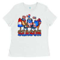 White tis' the season Ladies Tee - RanaPortraitStore