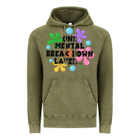 Vintage Olive one mental break down later Vintage Hoodie - JahusDesignShop