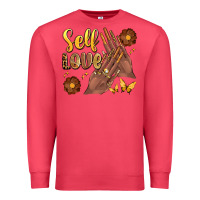 Cardinal black woman self love nails Premium Sweatshirt - Artiststas
