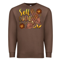 Chestnut black woman self love nails Premium Sweatshirt - Artiststas
