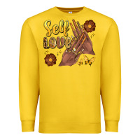 Lemon black woman self love nails Premium Sweatshirt - Artiststas
