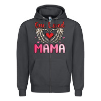 Smoke one loved mama Zipper Hoodie - MaliasSmallBusiness
