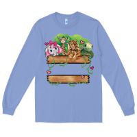 Colony Blue zoo crew Long Sleeve Tee - JahusDesignShop