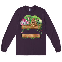 Plum zoo crew Long Sleeve Tee - JahusDesignShop