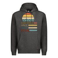 Charcoal Heather Awesome Since JULY 1934 Premium Hoodie - Bettercallsaul