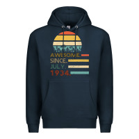 Navy Awesome Since JULY 1934 Premium Hoodie - Bettercallsaul