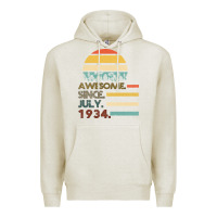 Oatmeal Heather Awesome Since JULY 1934 Premium Hoodie - Bettercallsaul