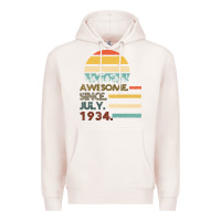 Pale Pink Awesome Since JULY 1934 Premium Hoodie - Bettercallsaul
