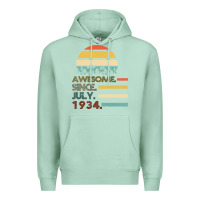 Seafoam Awesome Since JULY 1934 Premium Hoodie - Bettercallsaul