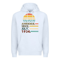 White Awesome Since JULY 1934 Premium Hoodie - Bettercallsaul