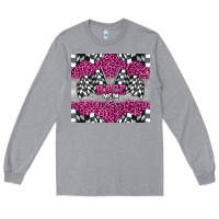 Heather Grey race mom Long Sleeve Tee - BarkalooDesign