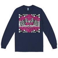 Navy race mom Long Sleeve Tee - BarkalooDesign
