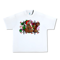 White joy and horse Christmas Urban Heavy Tee - AdoDesignShop