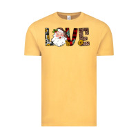 Vintage Mustard love santa Vintage Tee - JahusDesignShop