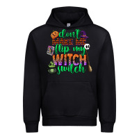 Black dont make me flip my witch switch Urban Hoodie - CowGirlArtShop