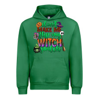 Emerald dont make me flip my witch switch Urban Hoodie - CowGirlArtShop