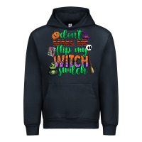 Navy dont make me flip my witch switch Urban Hoodie - CowGirlArtShop