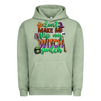 Pigment Oil Green dont make me flip my witch switch Urban Hoodie - CowGirlArtShop