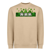 Mushroom st patricks gnomes Heavyweight Sweatshirt - Jasminsmagicworld