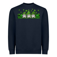 Navy st patricks gnomes Heavyweight Sweatshirt - Jasminsmagicworld