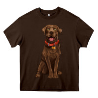 Chocolate Brown chocolate lab labrador retriever Heavy Core Tee - Artiststas