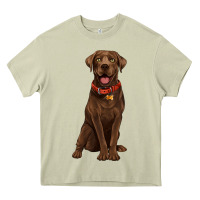 Mossy chocolate lab labrador retriever Heavy Core Tee - Artiststas