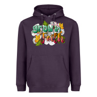 Plum Grow In Faith Heavyweight Hoodie - LillyAllenDesigns