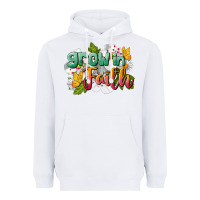 White Grow In Faith Heavyweight Hoodie - LillyAllenDesigns