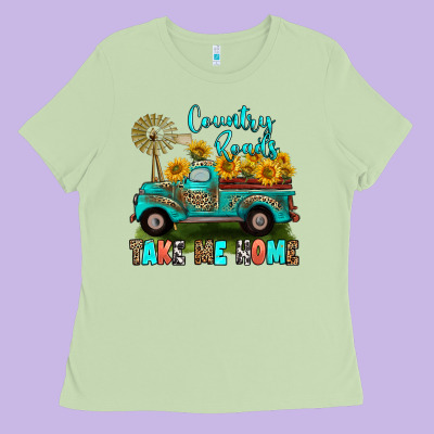 Ladies Tee country roads take me home