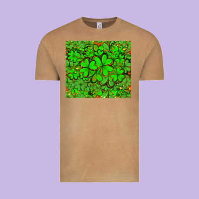 Shamrock Bomb Vintage Tee Designed By Adodesignshop