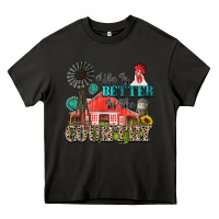 Asphalt life is better in the country Heavy Core Tee - Zillion Design Studio