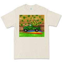 Bone st patricks day truck shamrock with rainbow tumbler Premium Tee - RanaPortraitStore