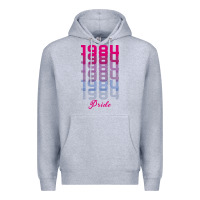 Heather Grey pride 1984 Premium Hoodie - Bettercallsaul