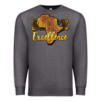Charcoal Heather black excellence Premium Sweatshirt - Artiststas