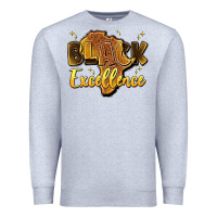 Heather Grey black excellence Premium Sweatshirt - Artiststas