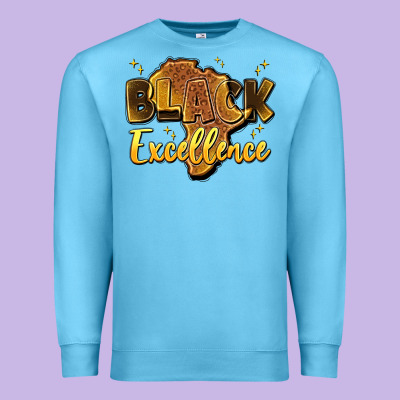 Black Excellence Premium Sweatshirt Designed By Artiststas