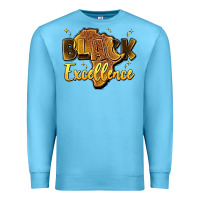 Ocean Blue black excellence Premium Sweatshirt - Artiststas