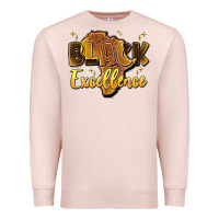 Pale Pink black excellence Premium Sweatshirt - Artiststas