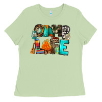 Matcha camp life Ladies Tee - RanaPortraitStore