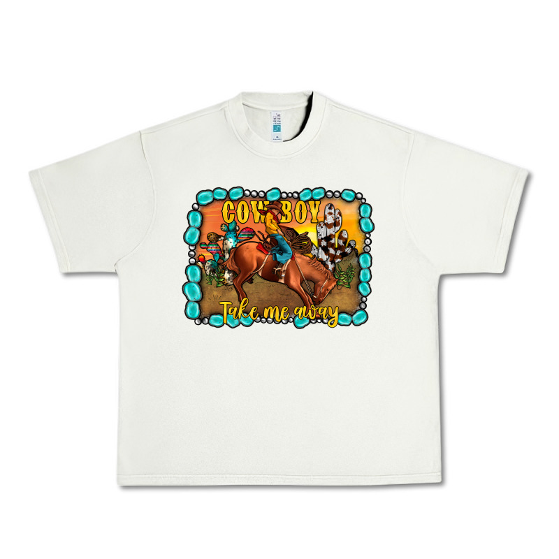 Cowboy Take Me Away Urban Heavy Tee by JahusDesignShop | Teevron
