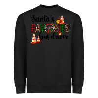Black santa's favorite bus driver Heavyweight Sweatshirt - AdoDesignShop