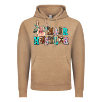 Vintage Coffee hair hustler Vintage Hoodie - AdoDesignShop