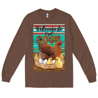 Chestnut Western Welcome To Our Coop Long Sleeve Tee - LillyAllenDesigns