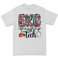 Dove Grey ekg tech Premium Tee - Zillion Design Studio