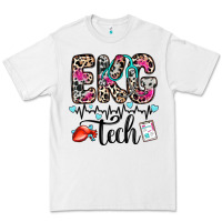 White ekg tech Premium Tee - Zillion Design Studio