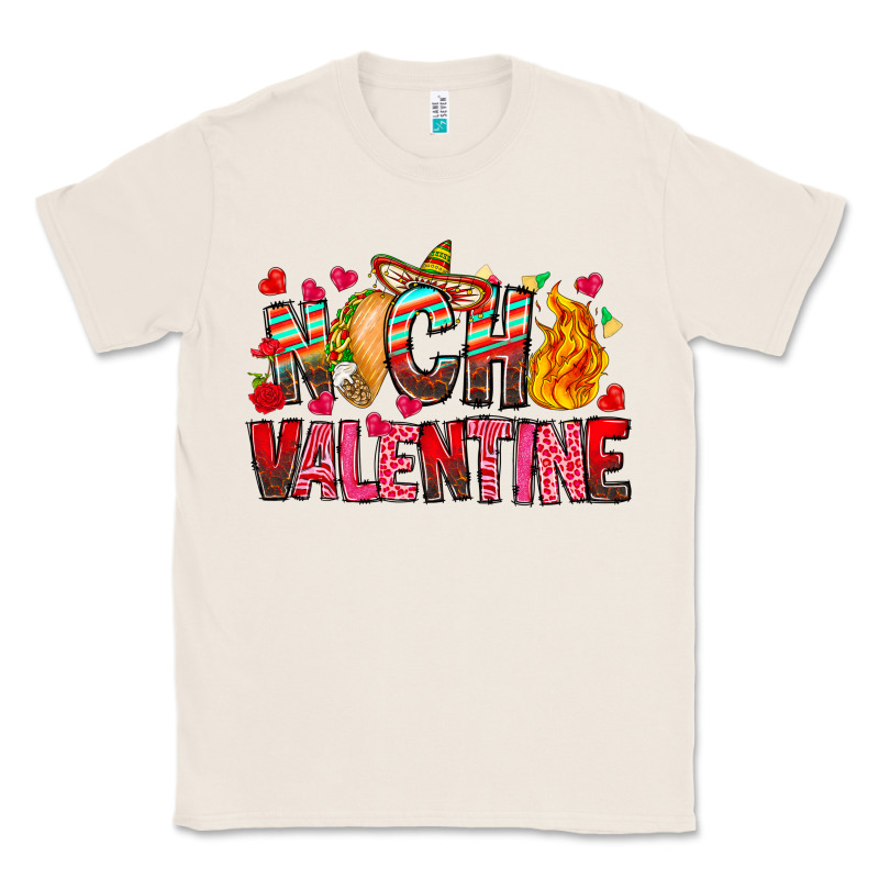 Nacho Valentine Classic Tee by CowhideDigitalArt | Teevron